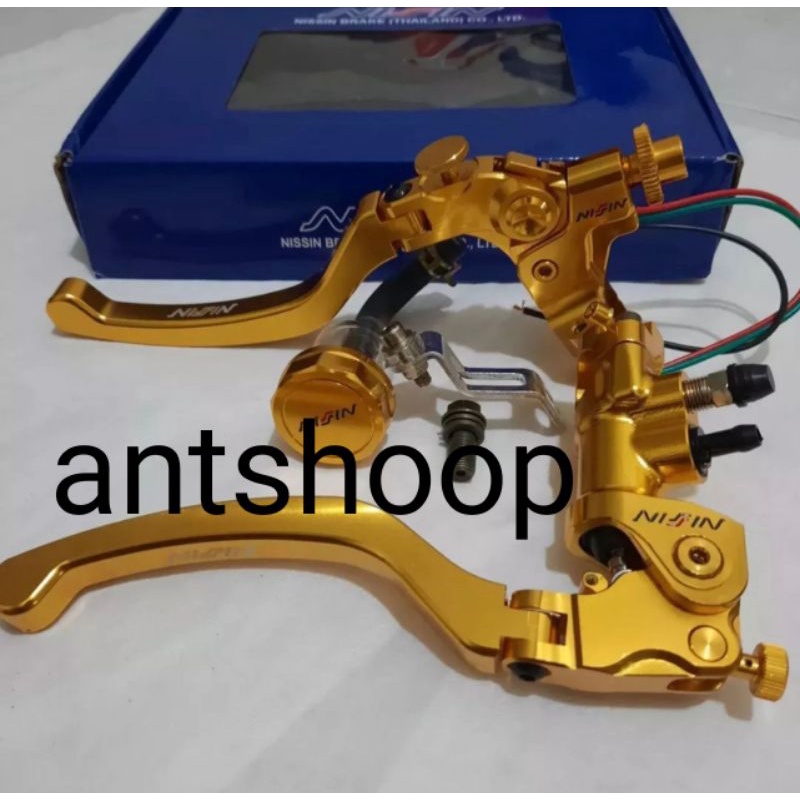 MASTER REM N1SS1N FULL CNC MODEL RCS19 CORSA CORTA PLUS SWITCH MASTER REM VARIO BEAT SCOOPY NEW FAZZIO VARIO 150 NEW VARIO 160 CBS MIO FINO SPORTY ANTSHOOP