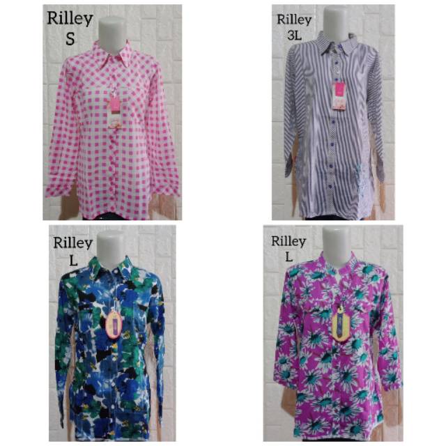 Kemeja wanita rilley Shopee Indonesia Kemeja wanita rilley Shopee Indonesia
