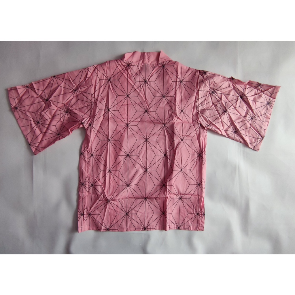 Kimono Anime Demon Slayer Jubah Baju Import Anak Tanggung Laki Cewek Kimetsu No Yaiba Jepang Haori Tanjiro Nezuko Shinobu