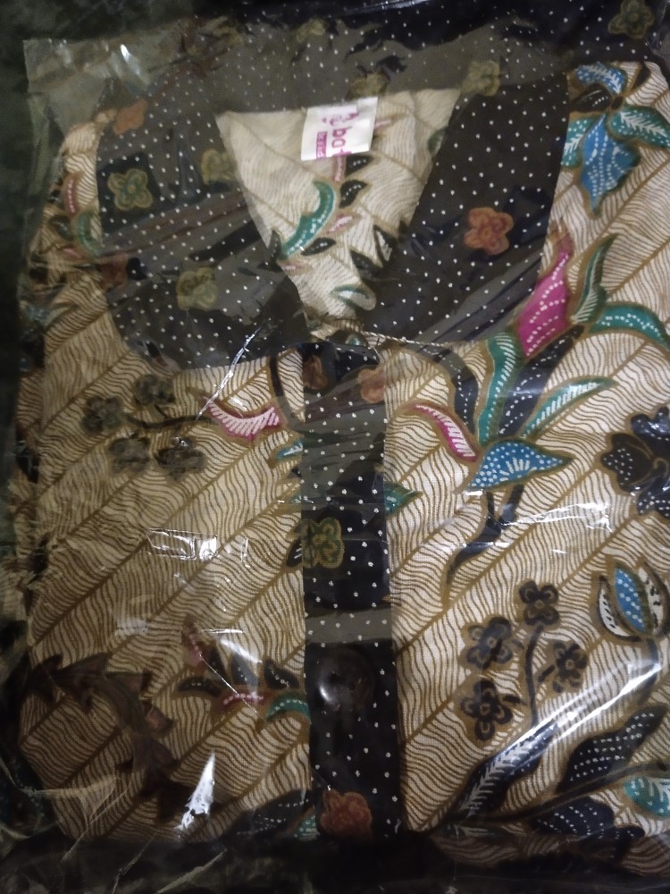 Atasan Kemeja Batik Anak Perempuan Berkerah Kancing Depan Cocok Buat Sekolah Dan Formal Bahan Halus