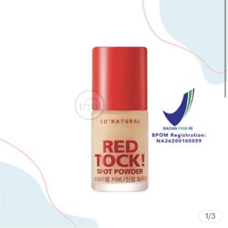 SO NATURAL Red Tock Spot Powder