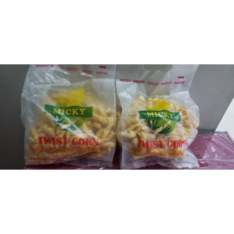 

Mickey Twist Corn Rasa Jagung Barbeqiu 225 gr