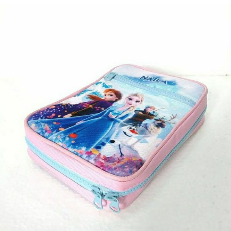 

TEMPAT PENSIL ANAK KARAKTER Custom Nama/Inisial Art Case Murah Lucu PENCIL CASE SOUVENIR ULTAH ANAK