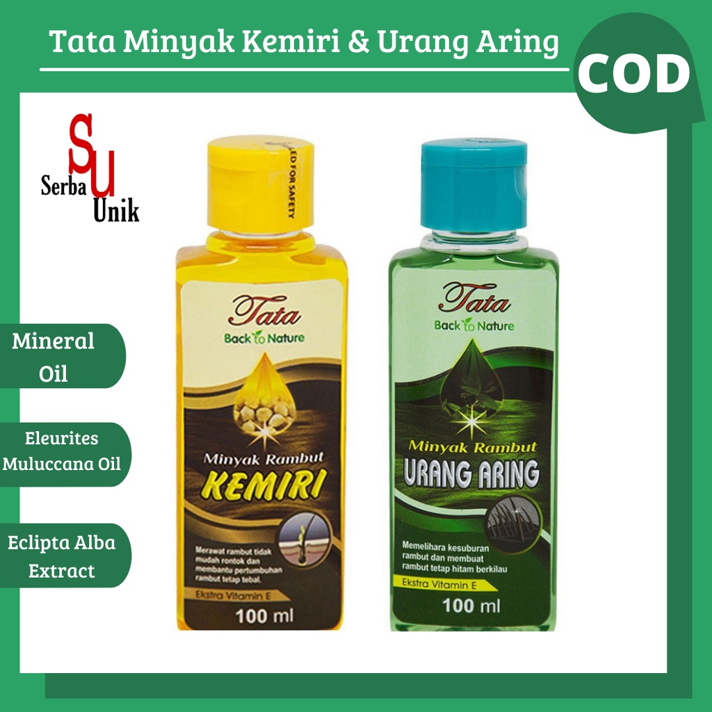 Tata Minyak Rambut Kemiri 100ml