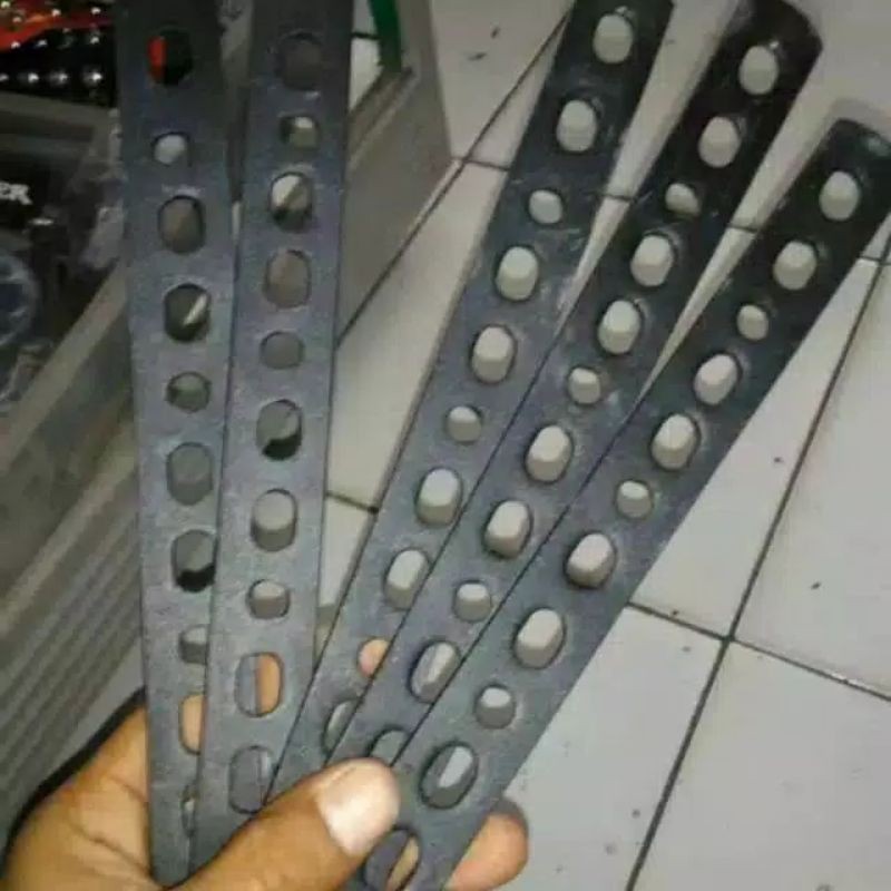 Breket Plat Bolong Tebal Breket Lampu Tebal Breket Plat Besi Bolong Tebal