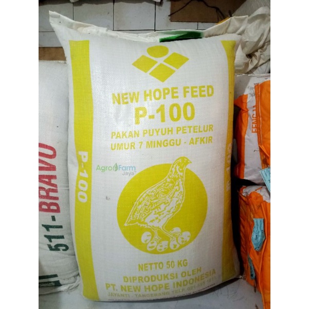 Pakan Puyuh Petelur P100 Umur 7 Minggu - Akhir Repack 1Kg