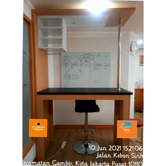 Meja kantor meja minibar