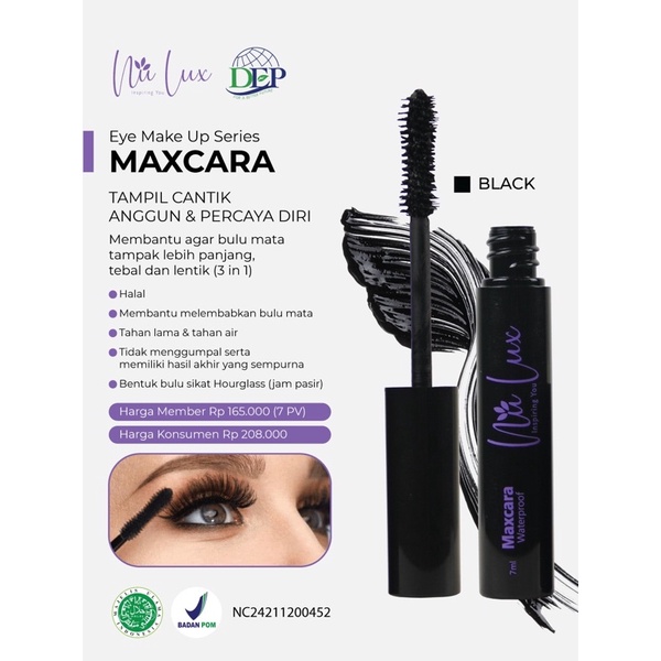 Nu Lux Maxcara Mascara