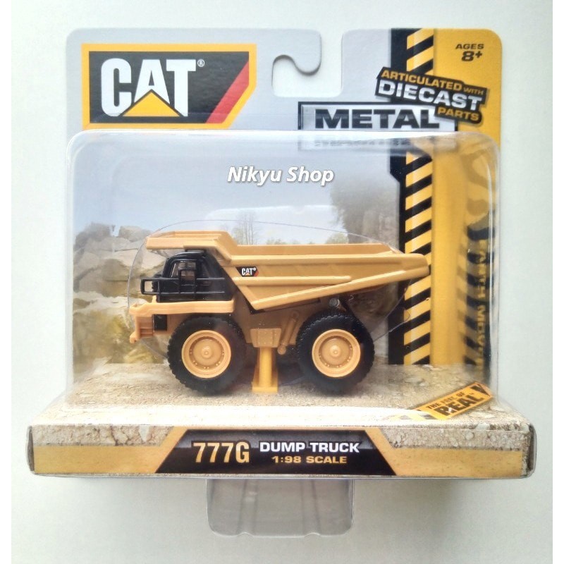 DISKON TOY STATE CAT CATERPILLAR METAL MACHINES 777G DUMP TRUCK