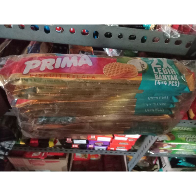 

Prima Biskuit Kelapa 1 Pack 10 Pcs