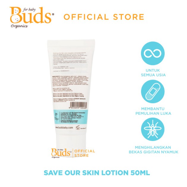 Buds Organics Save Our Skin Lotion Soothing 50ml