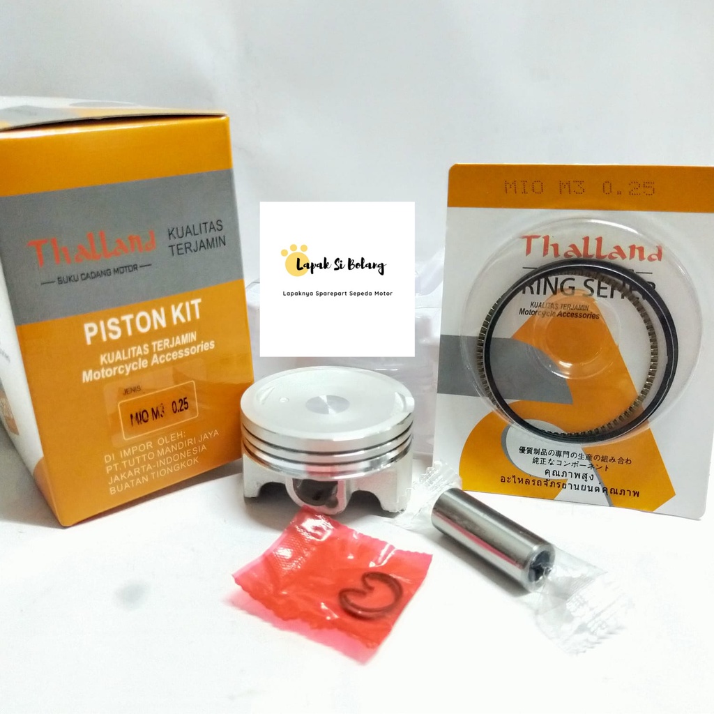 PISTON KIT MO M3 SEHER SET MIO M3 MIO Z MIO 125 FINO X RIDE 125 2PH MIO SOUL GT 125 OS STD 25 75