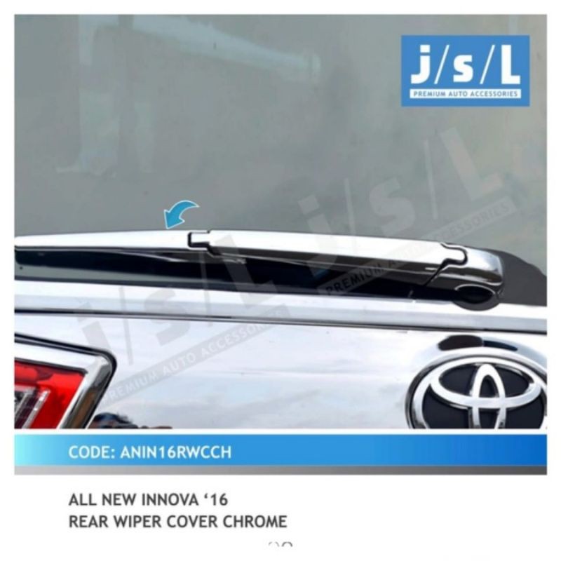 cover wiper all new innova 2016 chrome jsl