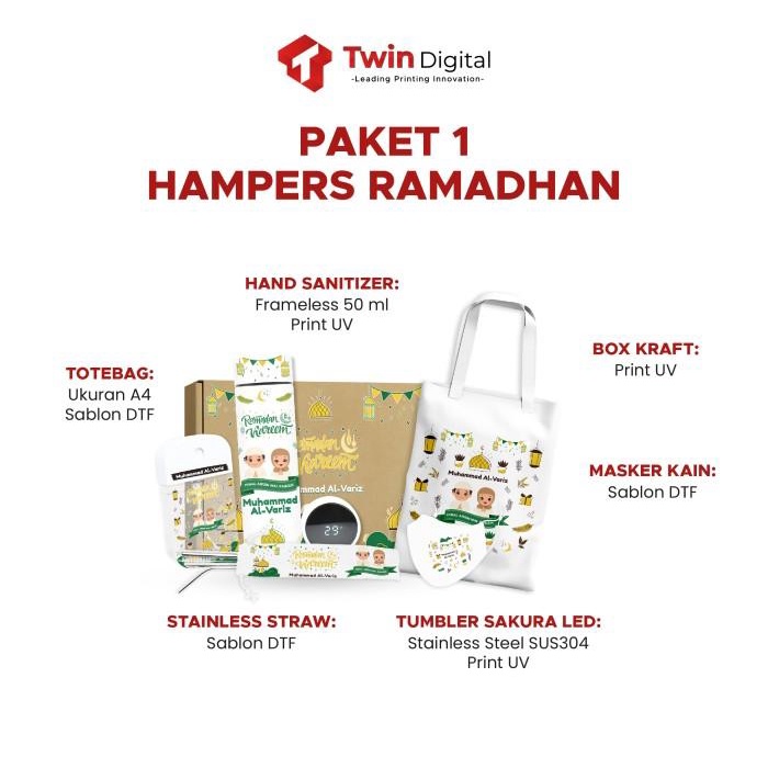 

PAKET HAMPERS RAMADHAN - CUSTOM IDUL FITRI FREE BOX Best Seller