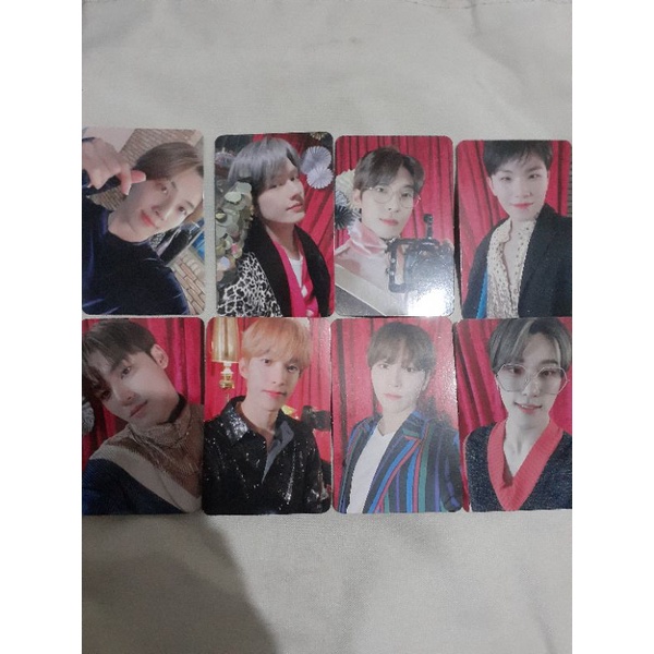 Photocard Going Magazine SEVENTEEN (Black Ver) / Jeonghan Jun Wonwoo Woozi Mingyu DK Seungkwan Dino