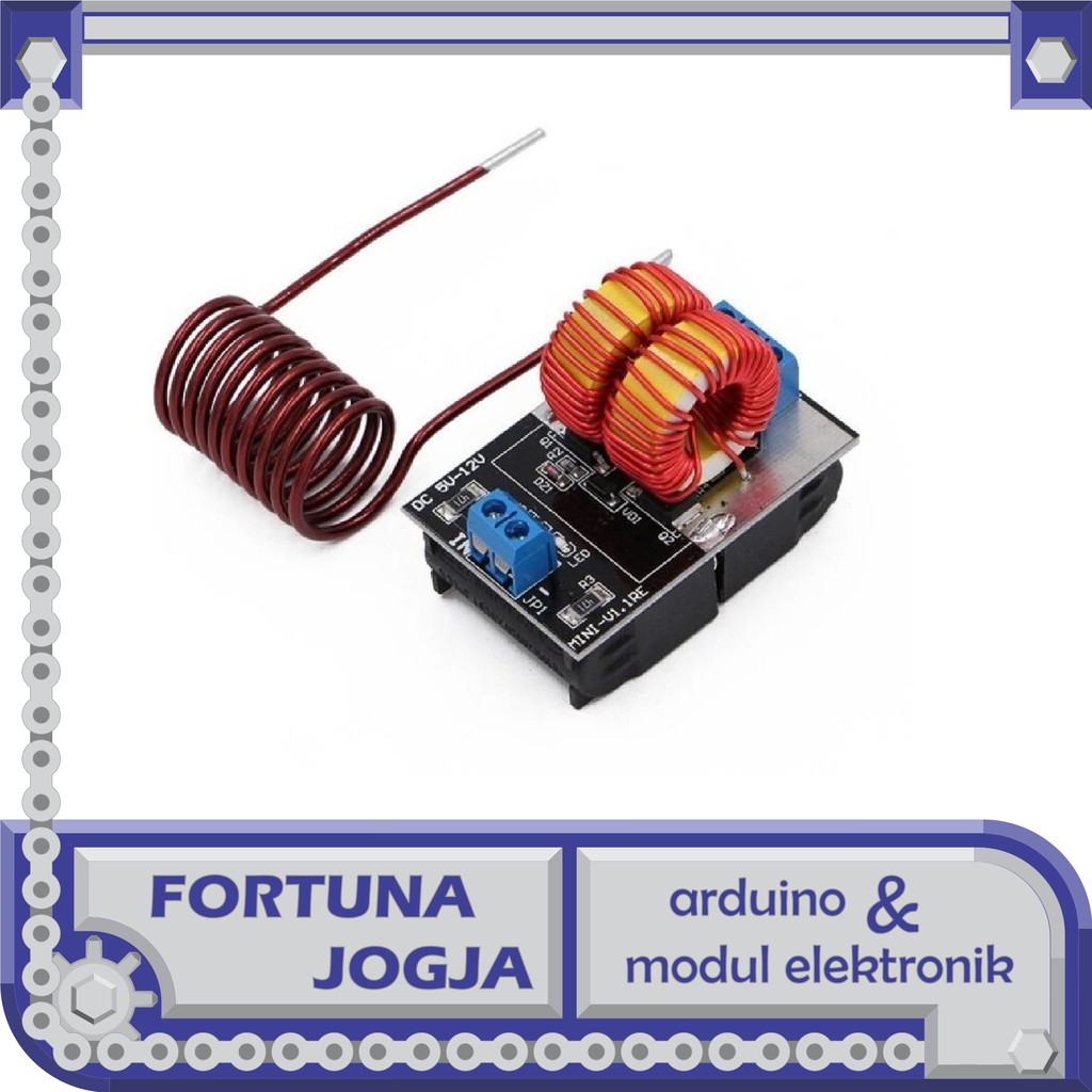 Modul Pemanas Induksi 120W Induction Heater DC 5V-12V