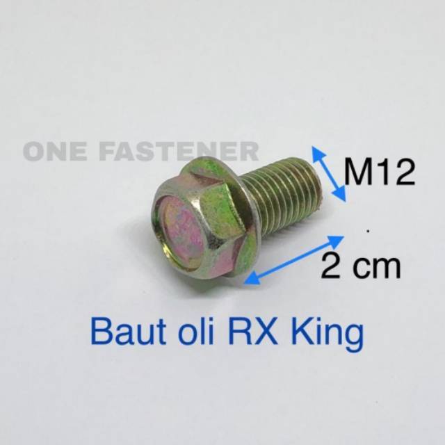 BAUT Tap pembuangan Oli RX King M12x20