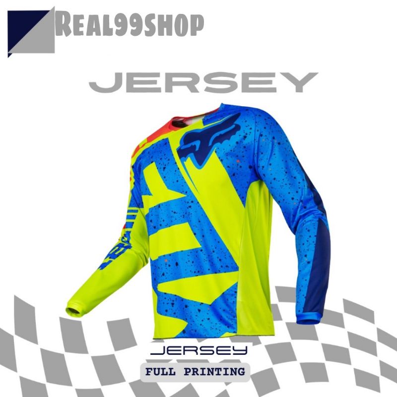 Jerset Motocross setelan celana cross set Jersey Motor Trail Adventure MTB