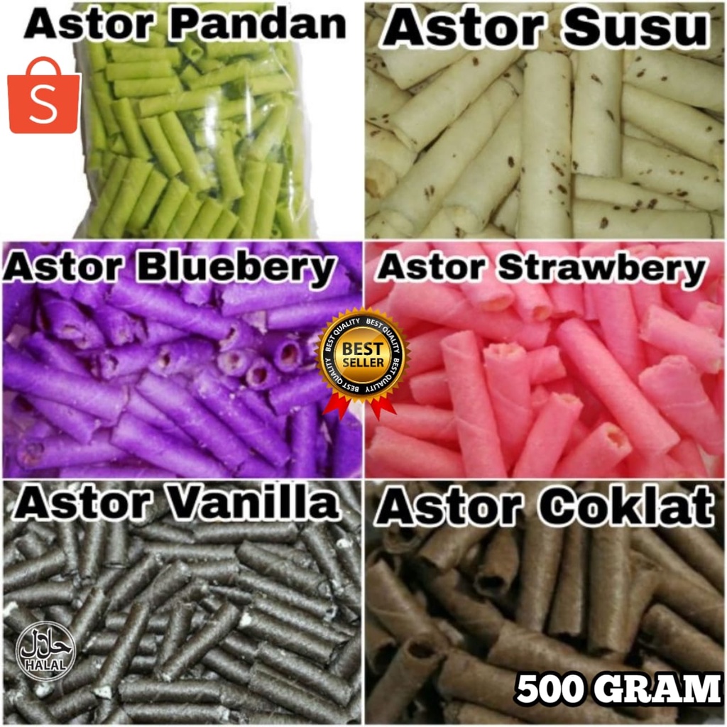 

Wafer roll mini 250 gram dengan free buble wrap
