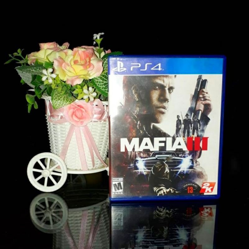 BD Kaset PS4 Mafia 3 III Game Playstation 4 PS 4 Bekas Second Mulus