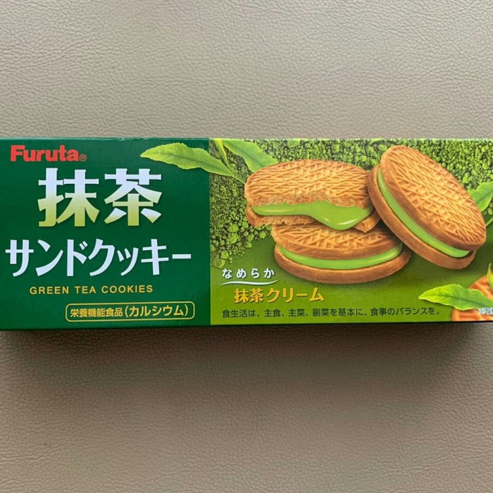 Furuta Uji Macha Sand Green Tea Cookies 85 gram