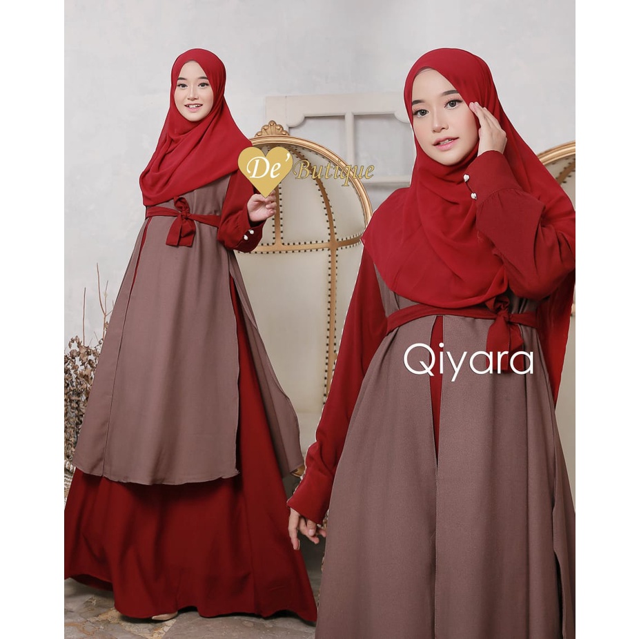GAMIS deBUTIQUE TERBARU/GAMIS CANTIK QIYARA DRESS