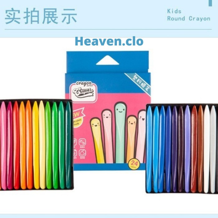 

Segera Miliki Crayon Triangle - Waterproof - Crayon Triangle Waterproof 24 Pcs Hot Sale