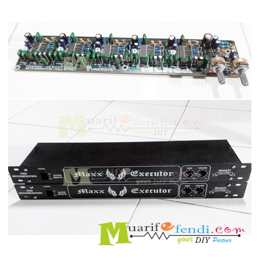 KIT PLUS BOX Echo Eco Effect efek digital 5x2399 reverb mic mixer zoom cees