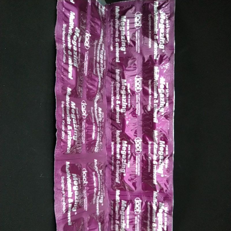 Megazing Multivitamin/ Strip/ 10 Kaplet