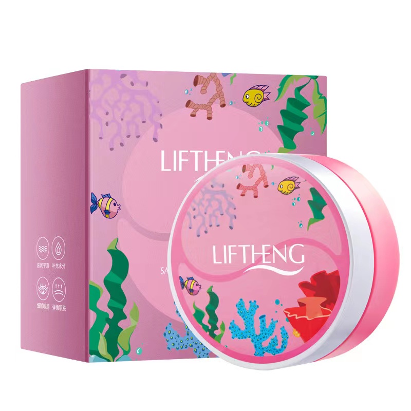 LIFTHENG EYEMASK SAKURA SEAWEED SOOTING MASKER MATA PANDA ANTI AGING