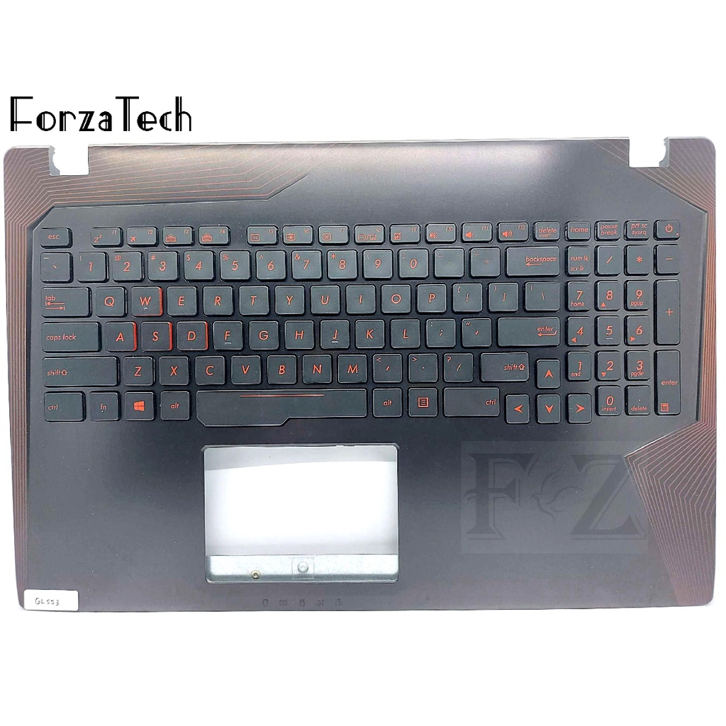 Keyboard Laptop ASUS ROG GL553 GL553V GL553VW GL553VD TopCase Black