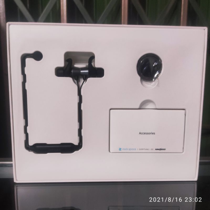 Rock Space Muvia H1 Gift Box Edition - Earphone Bluetooth Original - Headset or Handfree