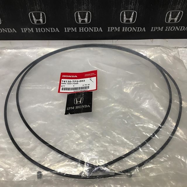 74130 TF0 Cable Wire Hood Kabel kap Cap motor mesin Honda Jazz S RS GE8 2009 2010 2011 2012 2013