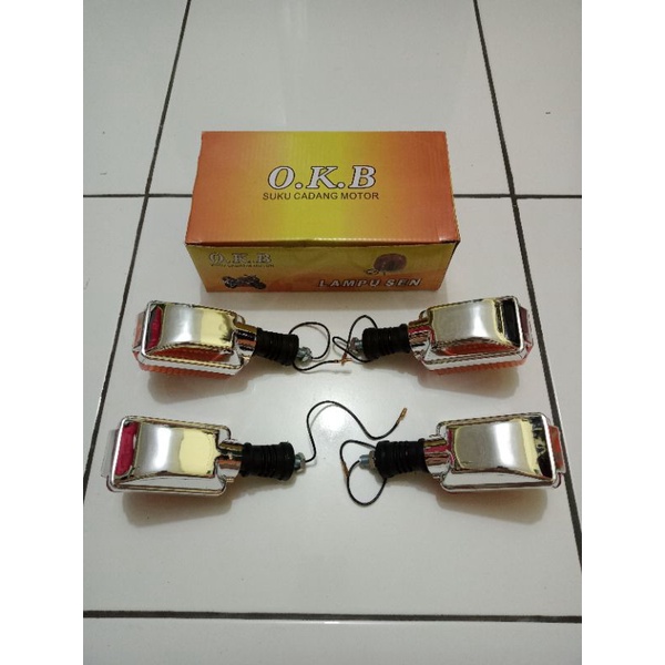 LAMPU SEIN RX KING NEW OLD RXK RXS SCORPIO SET DEPAN BELAKANG DLL