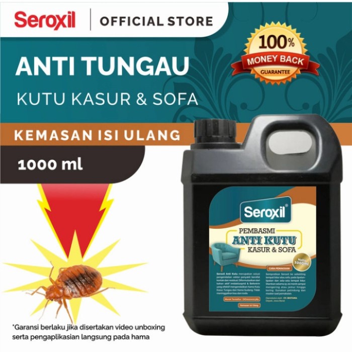 ISI ULANG SEROXIL PEMBASMI ANTI TUNGAU KASUR