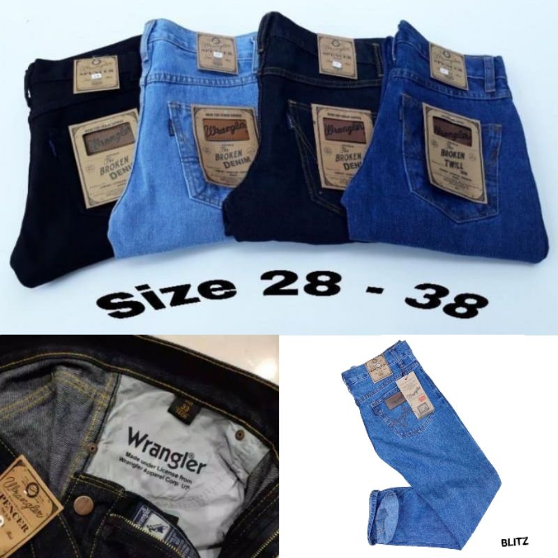 NEW CELANA PRIA MODEL STANDAR / PANJANG REGULER BASIC 28-38