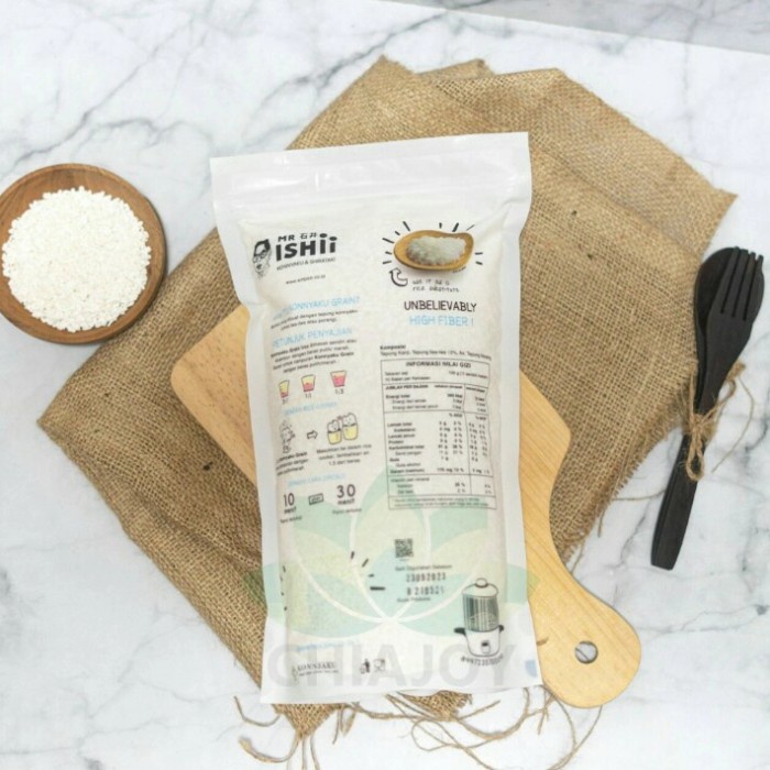 

bg20t01r Konnyaku Rice Beras Shirataki 1Kg - Diet Keto Debm Rendah Karbohidrat Sv012Ss