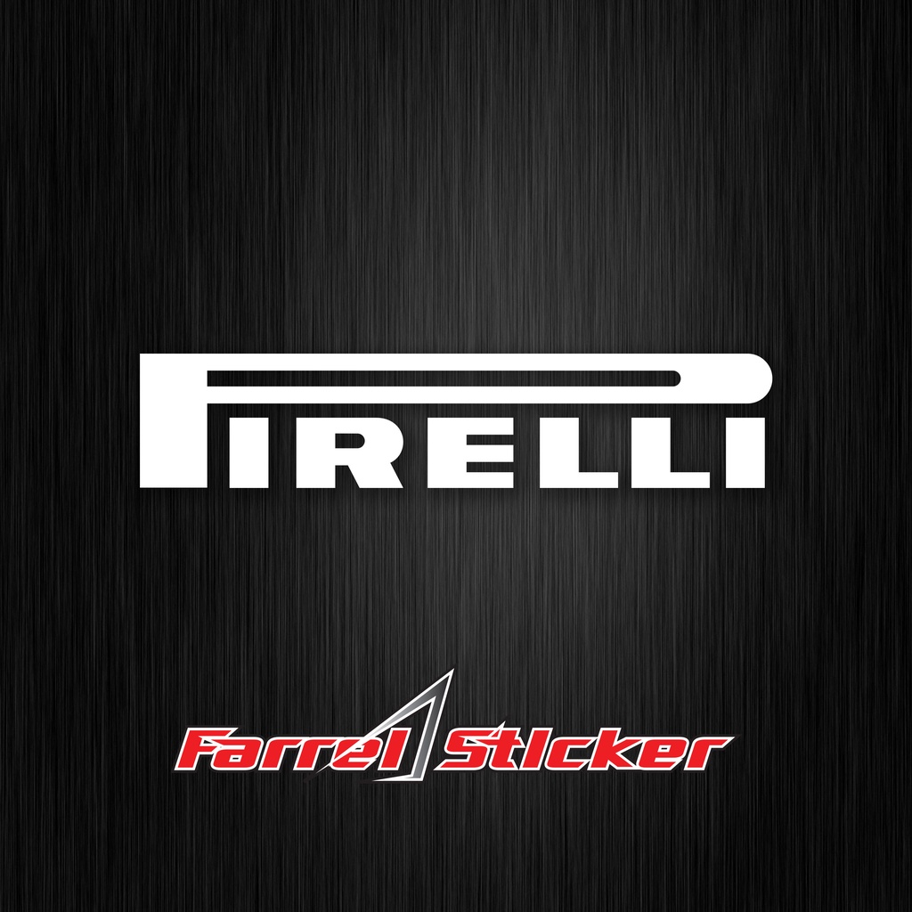 stiker PIRELLI Sticker PIRELLI 10CM