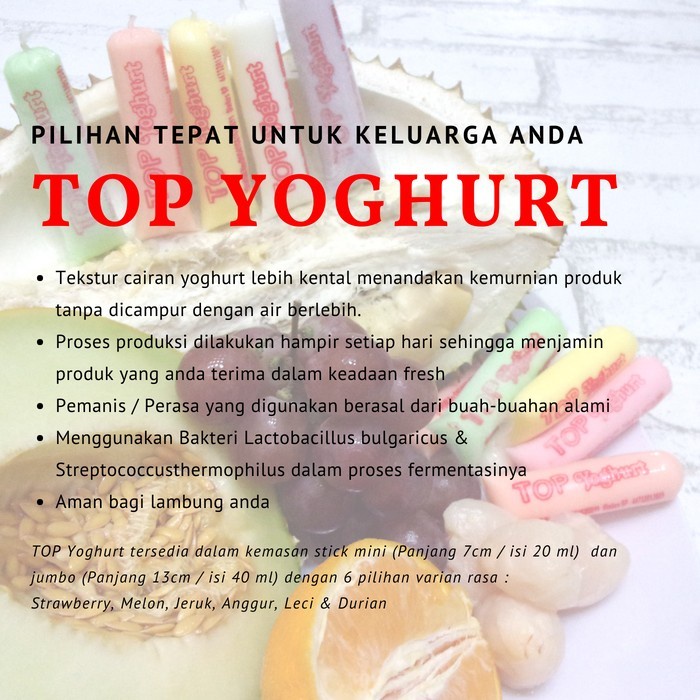 [MEDIUM SATUAN] TOP Yoghurt Es Stik Mambo - Minuman Susu Fermentasi