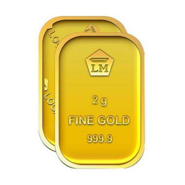 LM EMAS BATANGAN ANTAM 2 GRAM RETRO