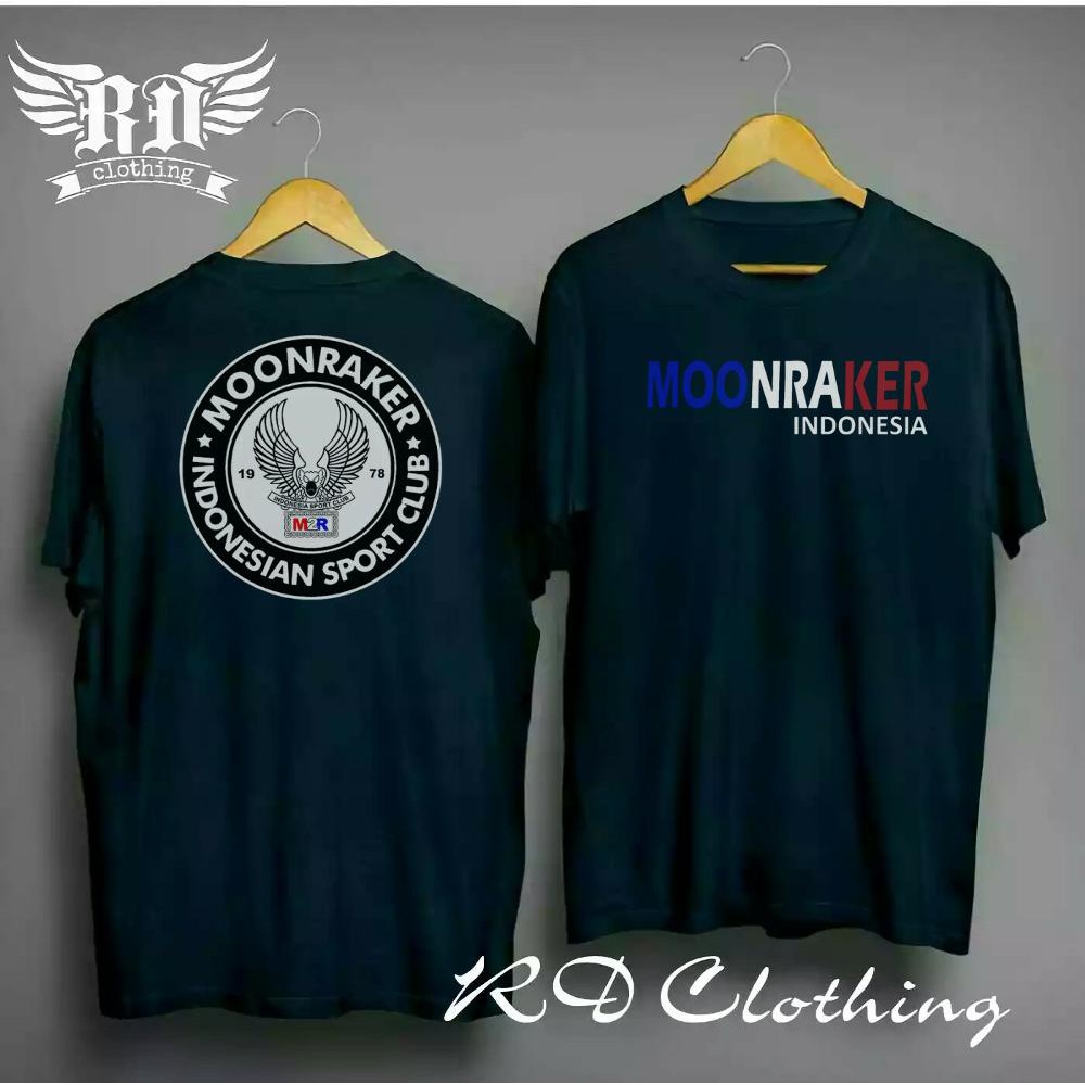 Baju Kaos Tshirt Moonraker Indonesia Imi M2r Simple Keren Shopee