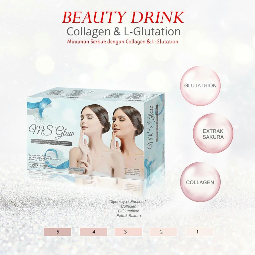 GLUTA DRINK/BEAUTY DRINK MS GLOW