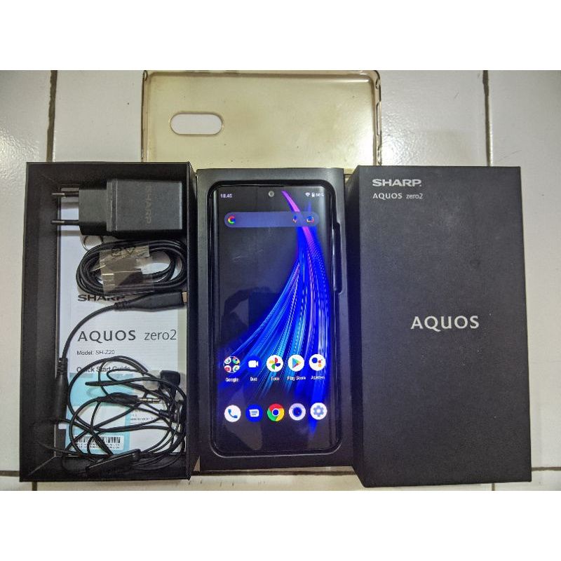 Sharp Aquos Zero2 8/256 Fullset Second Garansi Resmi