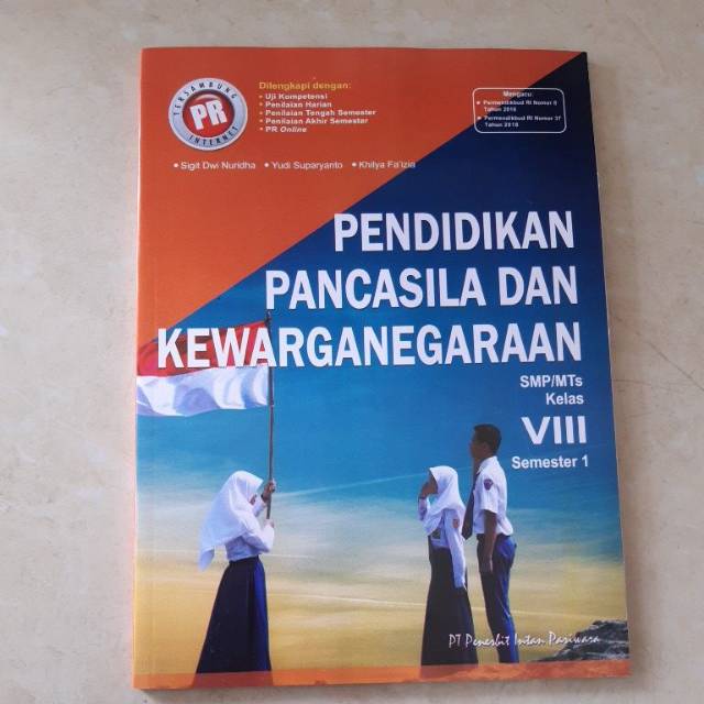 PR PPKn SMP kelas 8 semester 1
