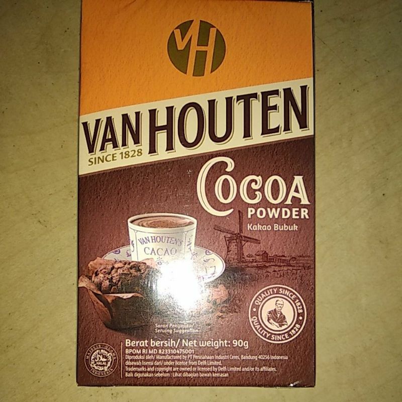 

Coklat bubuk Van Houten 90g