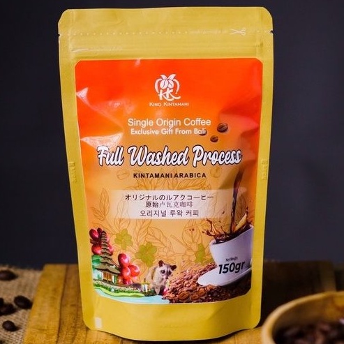 

Kopi Bali Asli 100% arabica full washed process/150gram/King Kintamani