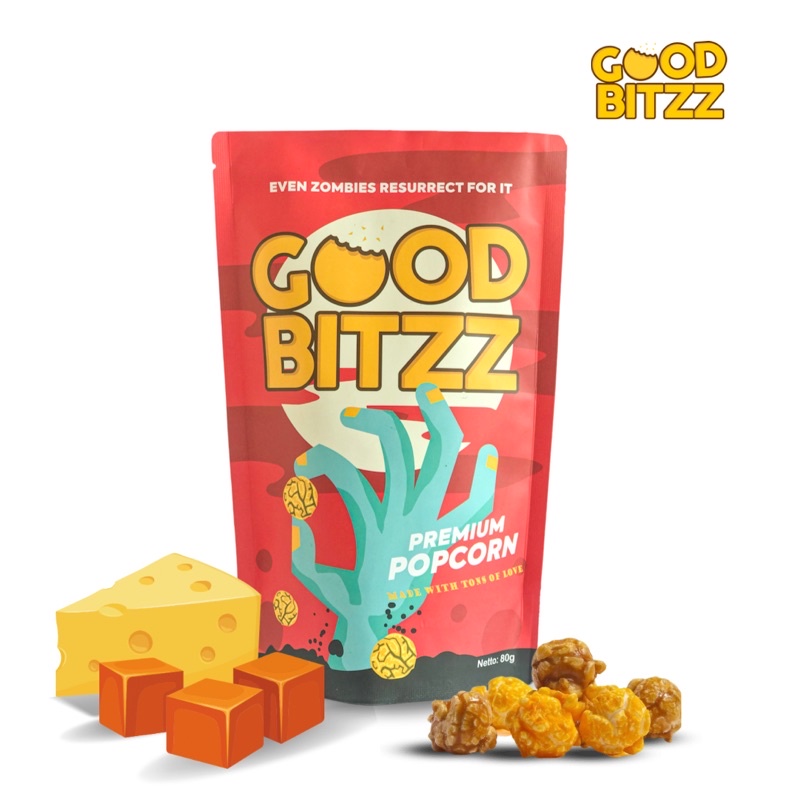 

Goodbitz Premium Popcorn - Rasa Chicago Mix