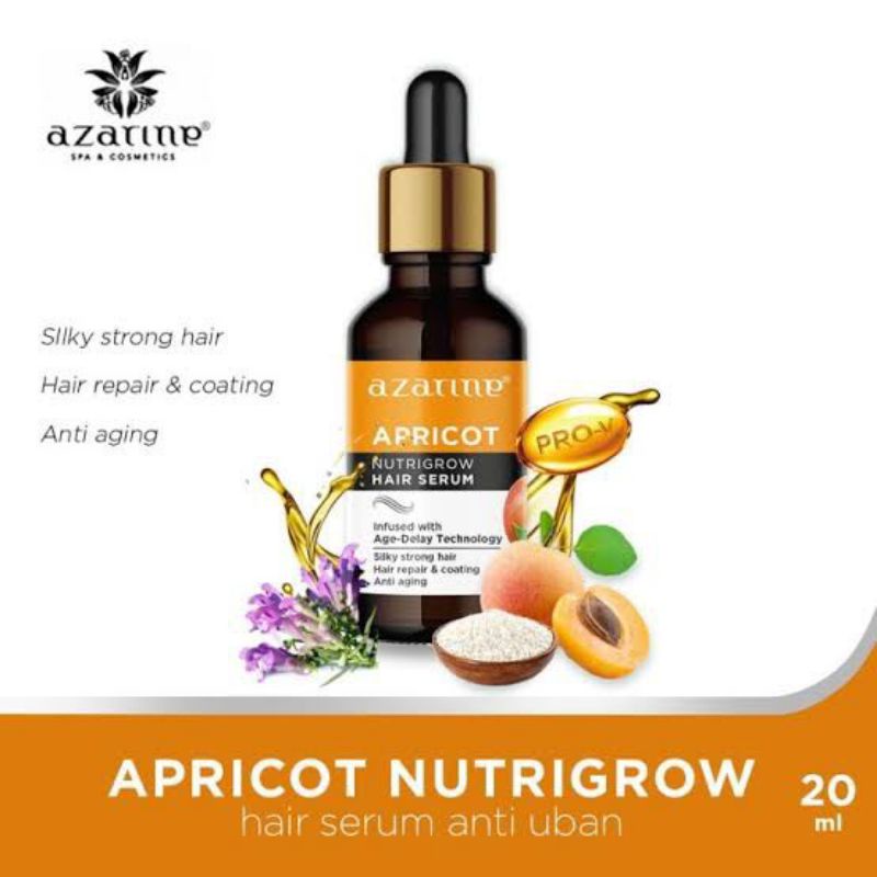 AZARINE Apricot Nutrigrow Hair Serum - 20ml