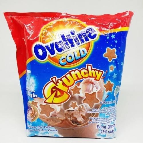 

OVALTINE COLD CRUNCHY CHOCOLATE MALT DRINK 18 STICK X 32 GR