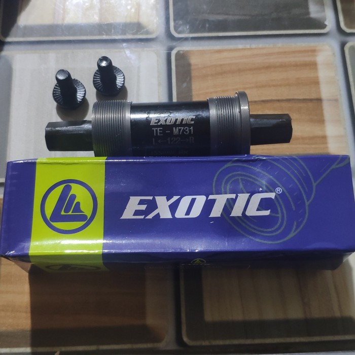 (Gratis Ongkir &amp; COD) Exotic BB sepeda MTB/MINION/MINITREK 122 bearing bottom bracket